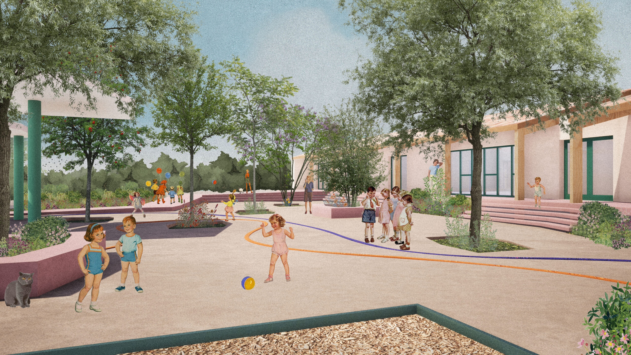 LAMANON-Collage exterieur