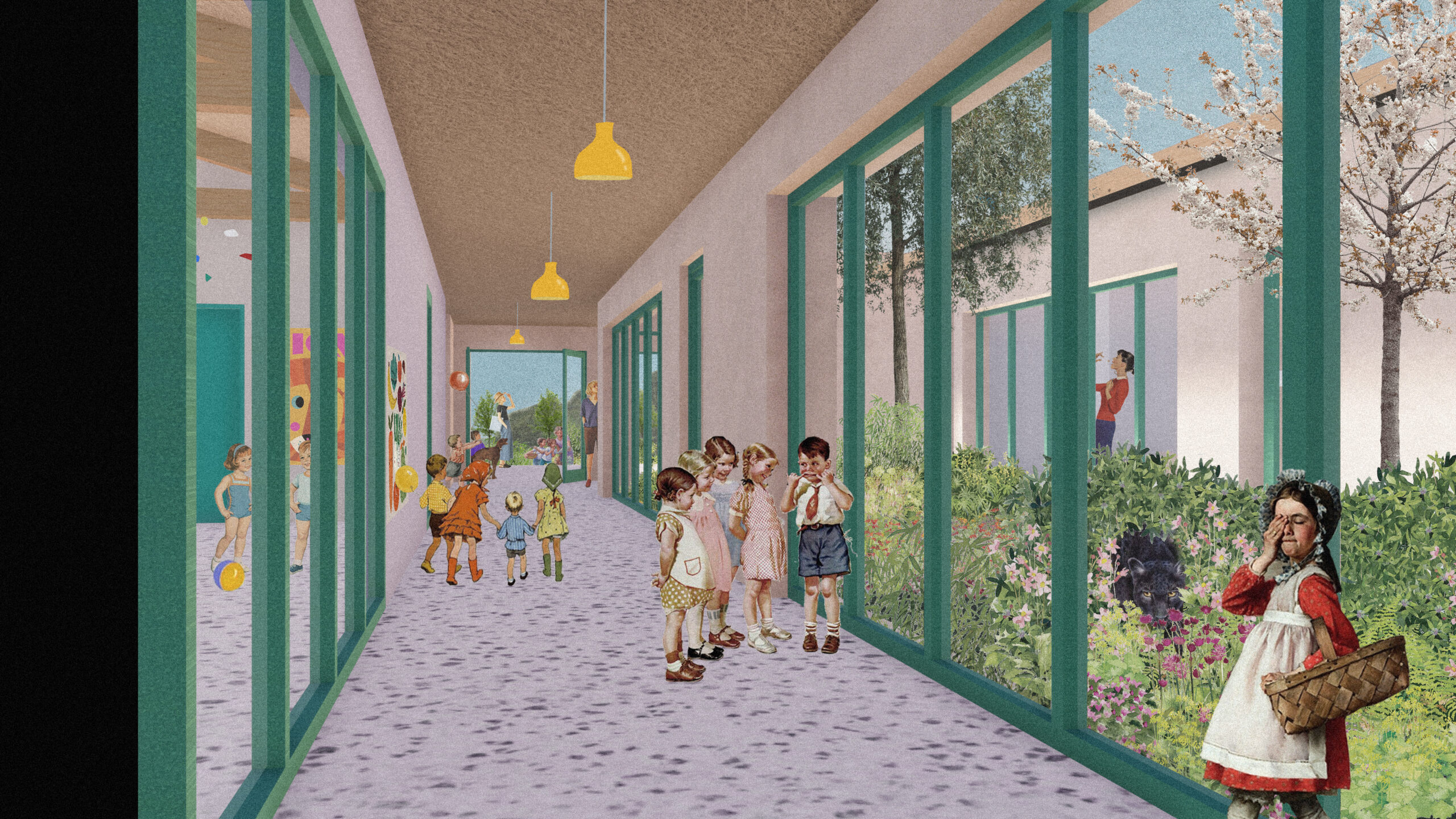 LAMANON-Collage intérieur