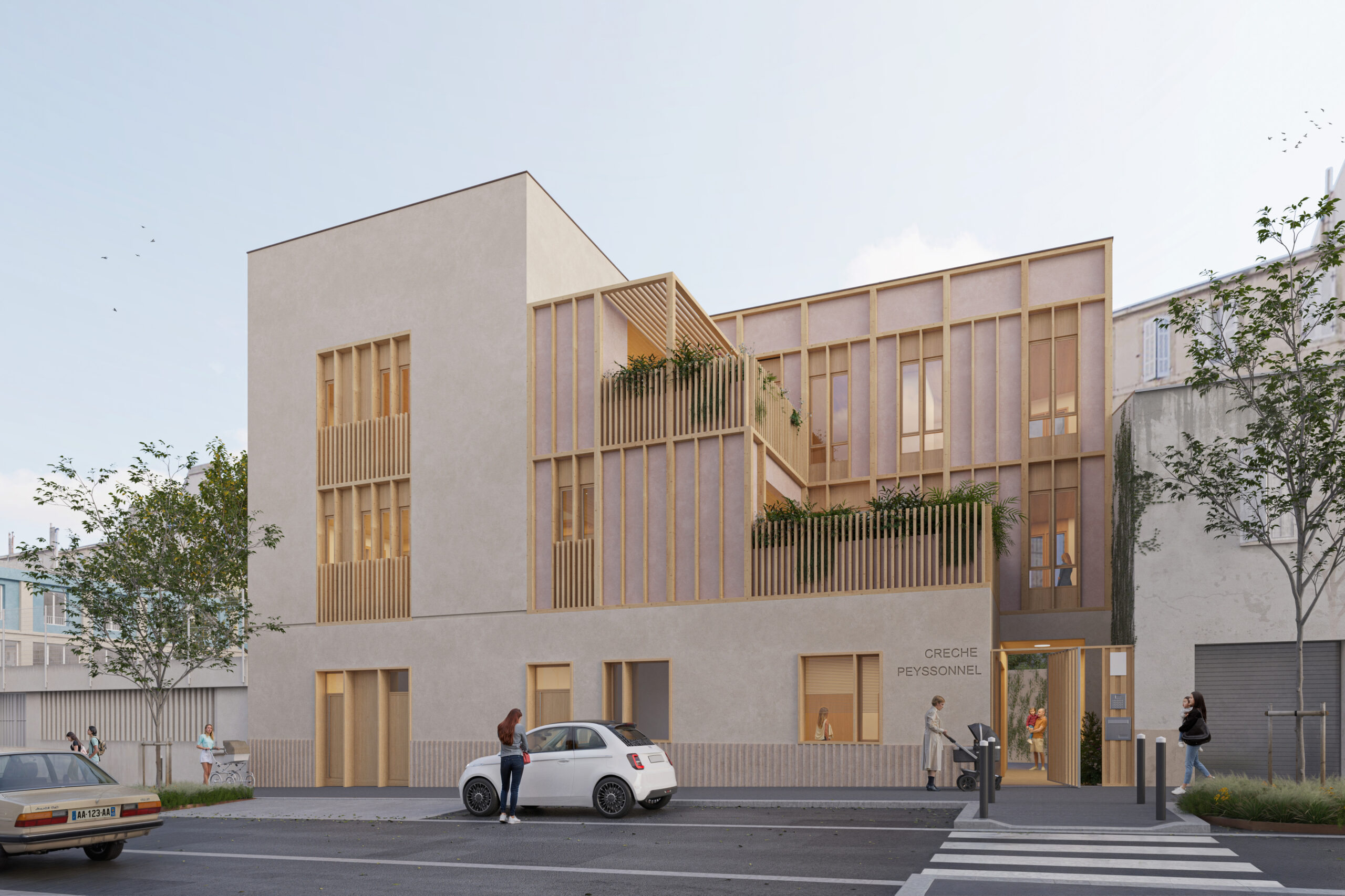 Perspective sur Rue Peyssonnel